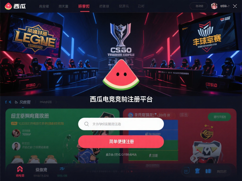 西瓜电竞竞猜注册平台：畅享刺激竞技，赢取丰厚奖励大礼！