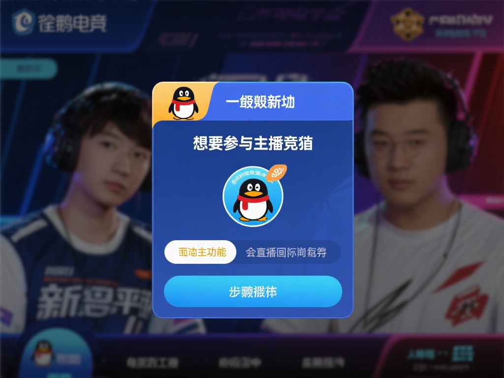 企鹅电竞主播竞猜功能如何找到并参与竞猜活动？